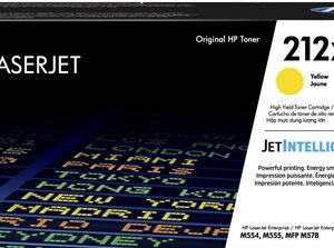 HP W2122X Amarillo Cartucho de Toner Original - 212X