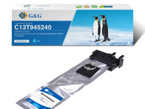 G&G Epson T9452 Cyan Cartucho de Tinta Pigmentada Generico - Reemplaza C13T945240